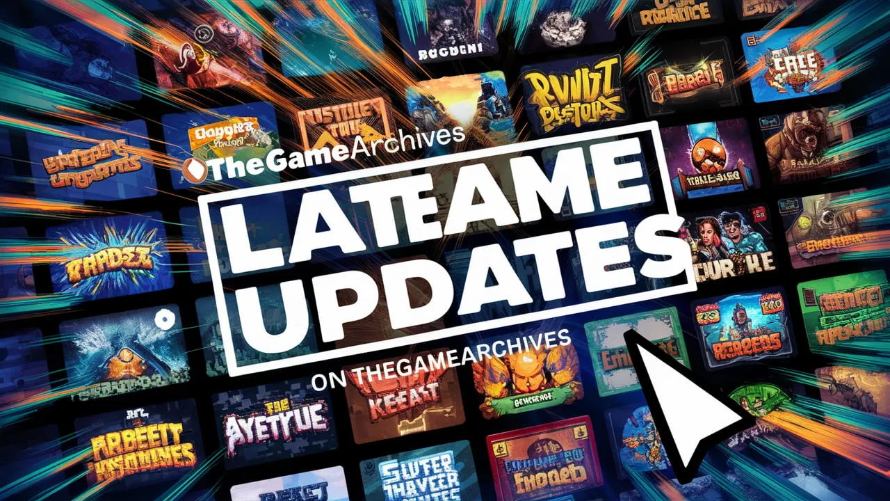 The Latest Updates Thegamearchives: Your Gateway to New Adventures