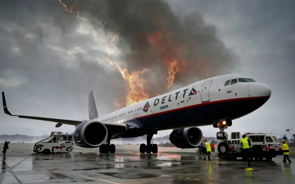 Delta Flight DL67 Emergency: How a Lightning Strike Tested Safety