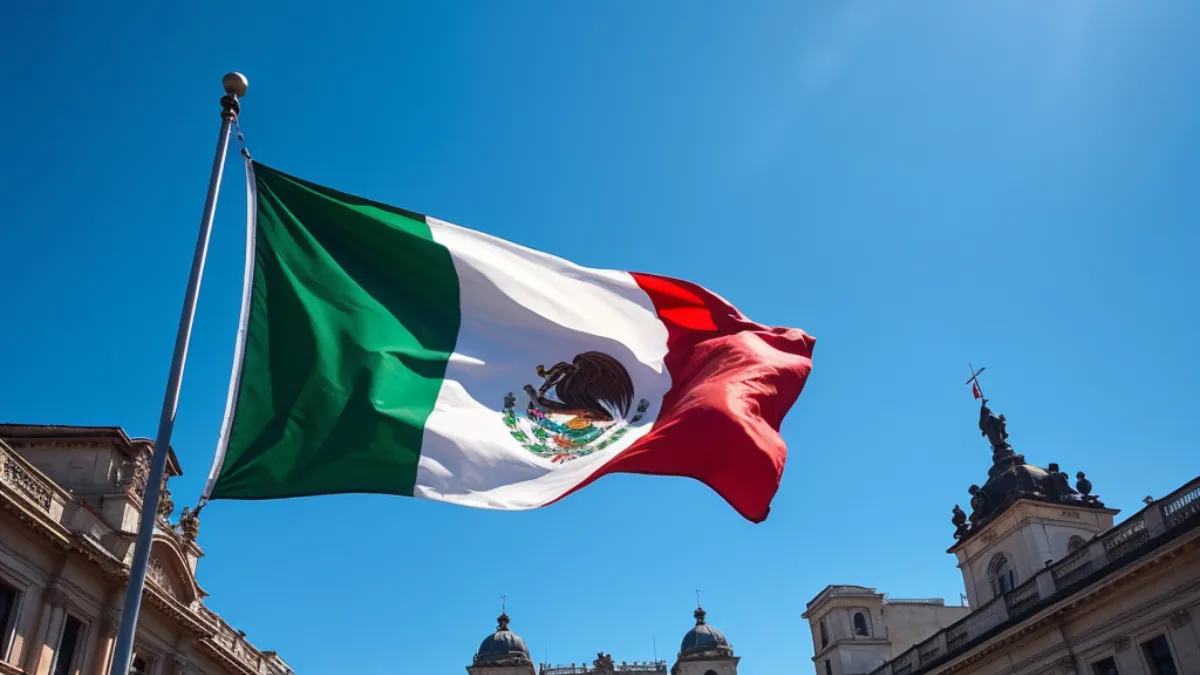 Mexico Flag: Defend the Nation of The Symbols In The Flag